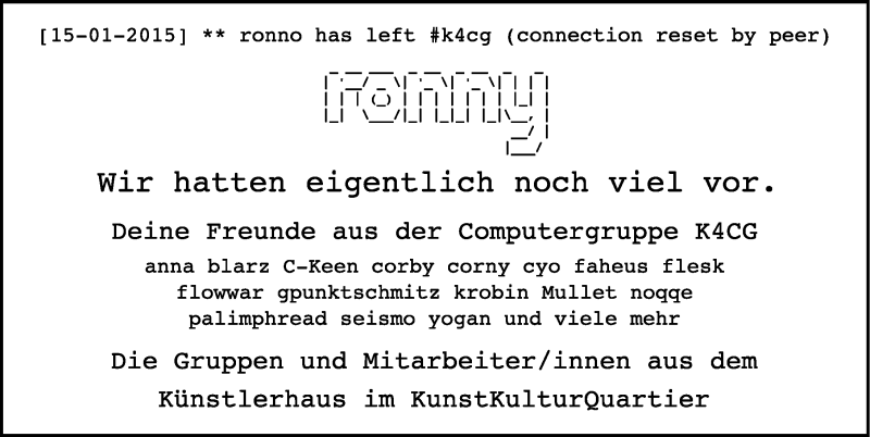  Traueranzeige für Ronny Petzold vom 31.01.2015 aus Gesamtausgabe Nürnberger Nachrichten/ Nürnberger Ztg.
